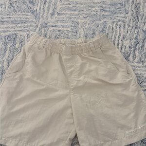 Columbia Light Gray Elastic Shorts